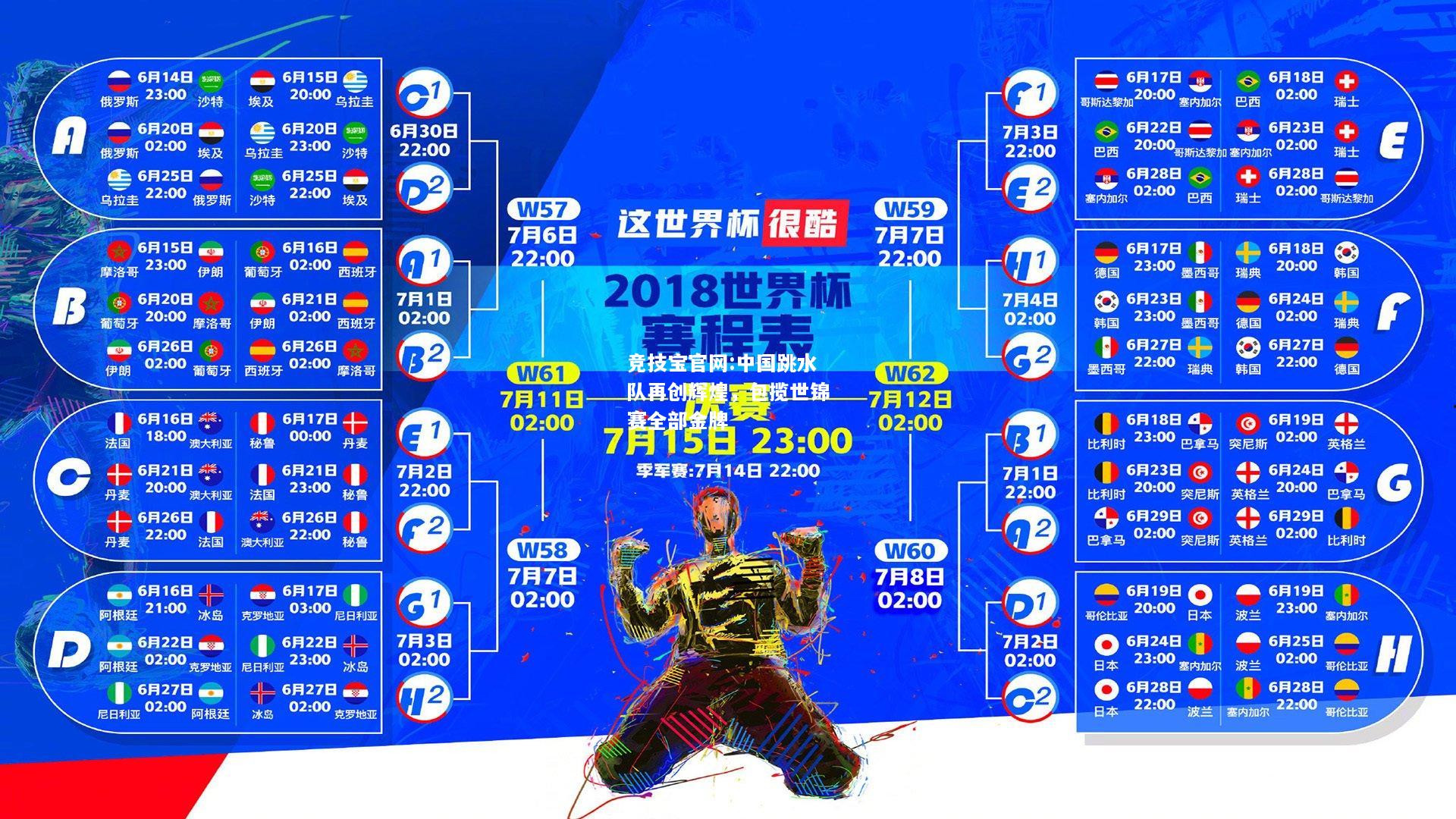 中国跳水队再创辉煌，包揽世锦赛全部金牌